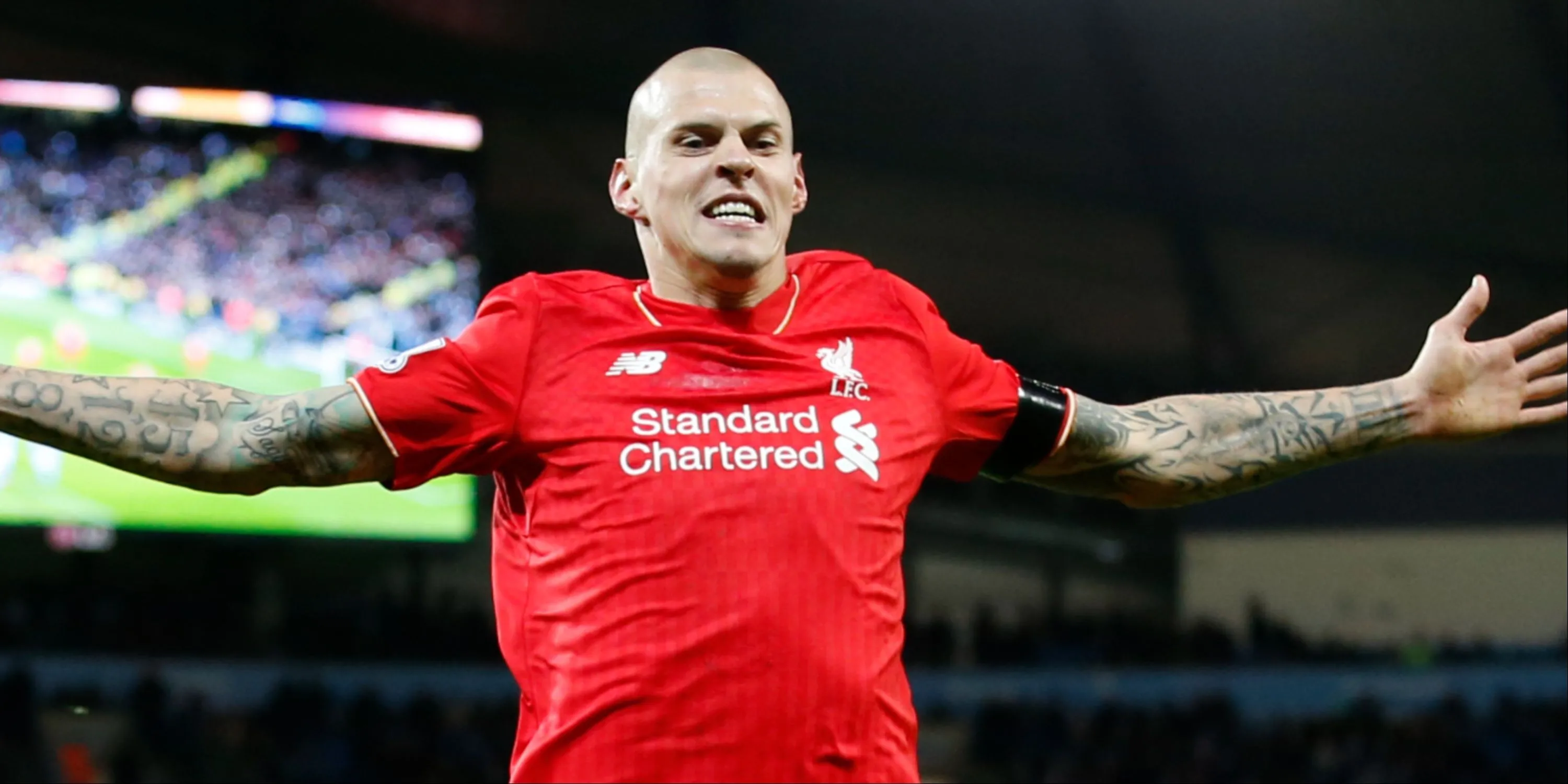 Hậu vệ Martin Skrtel thi đấu cho Liverpool
