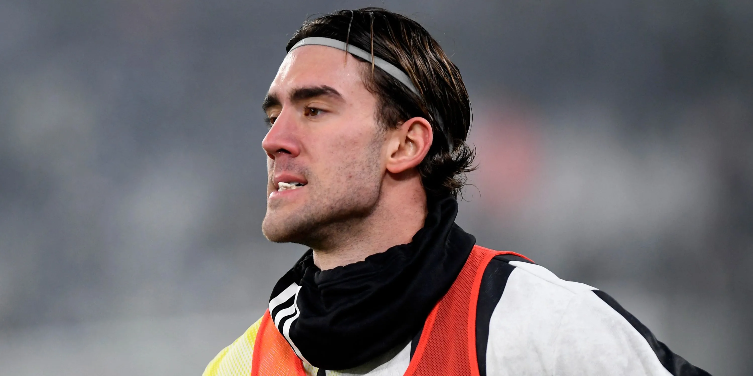 Dusan Vlahovic trong màu áo Juventus tại giải đấu Serie A