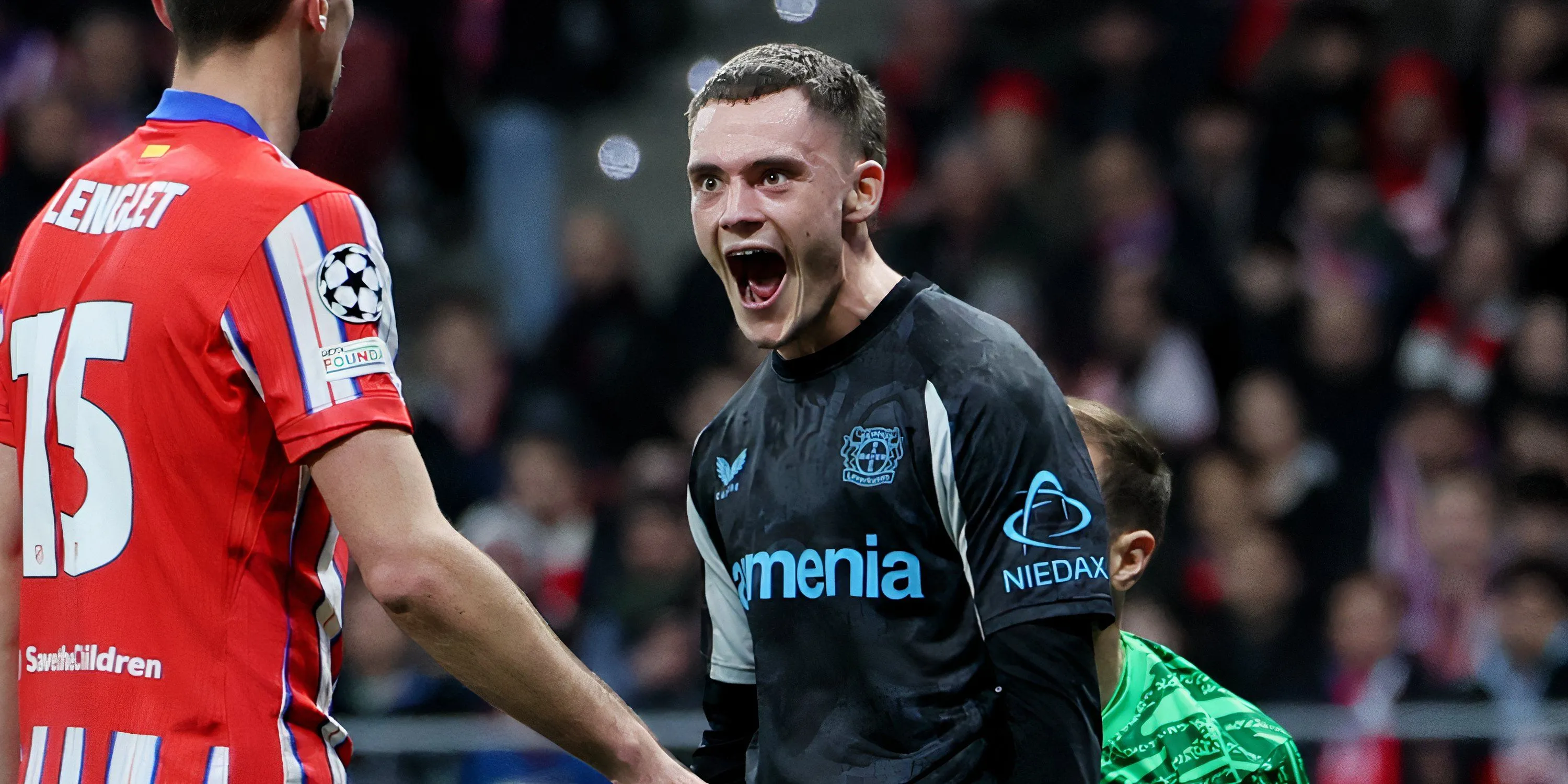 Florian Wirtz trong màu áo Bayer Leverkusen - Mục tiêu chuyển nhượng hàng đầu của Liverpool