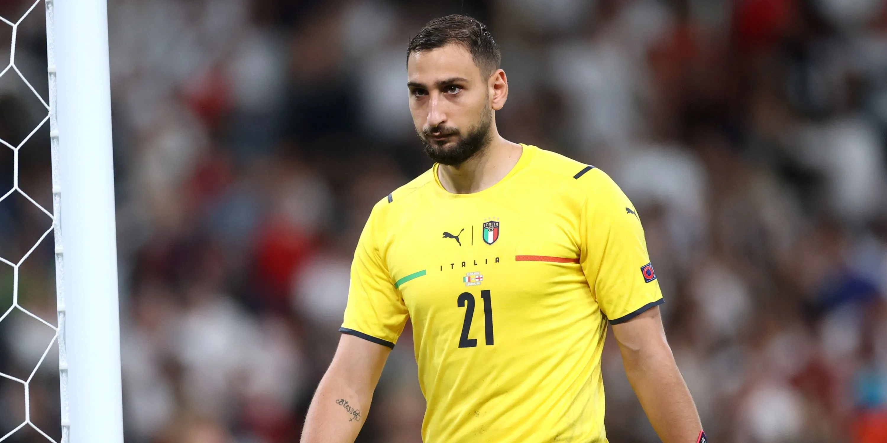 Gianluigi Donnarumma cùng đội tuyển Ý tại EURO 2020