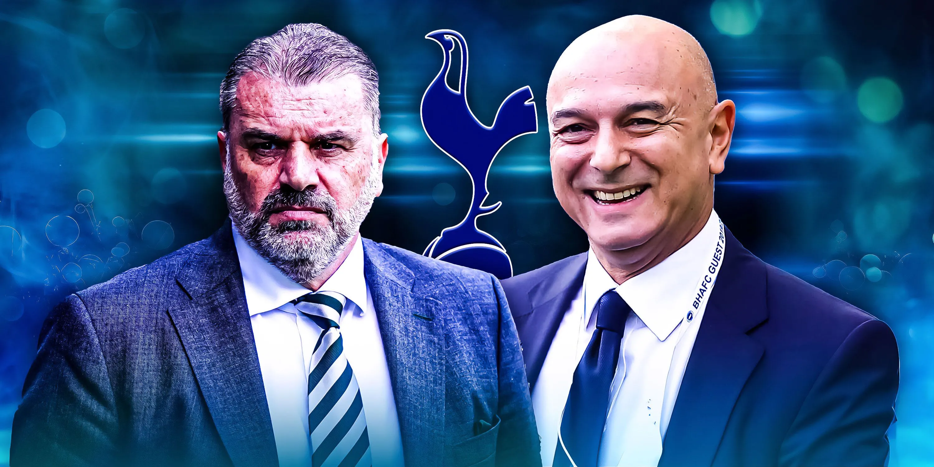 HLV Ange Postecoglou và Chủ tịch Daniel Levy trong bối cảnh Tottenham tìm kiếm HLV mới