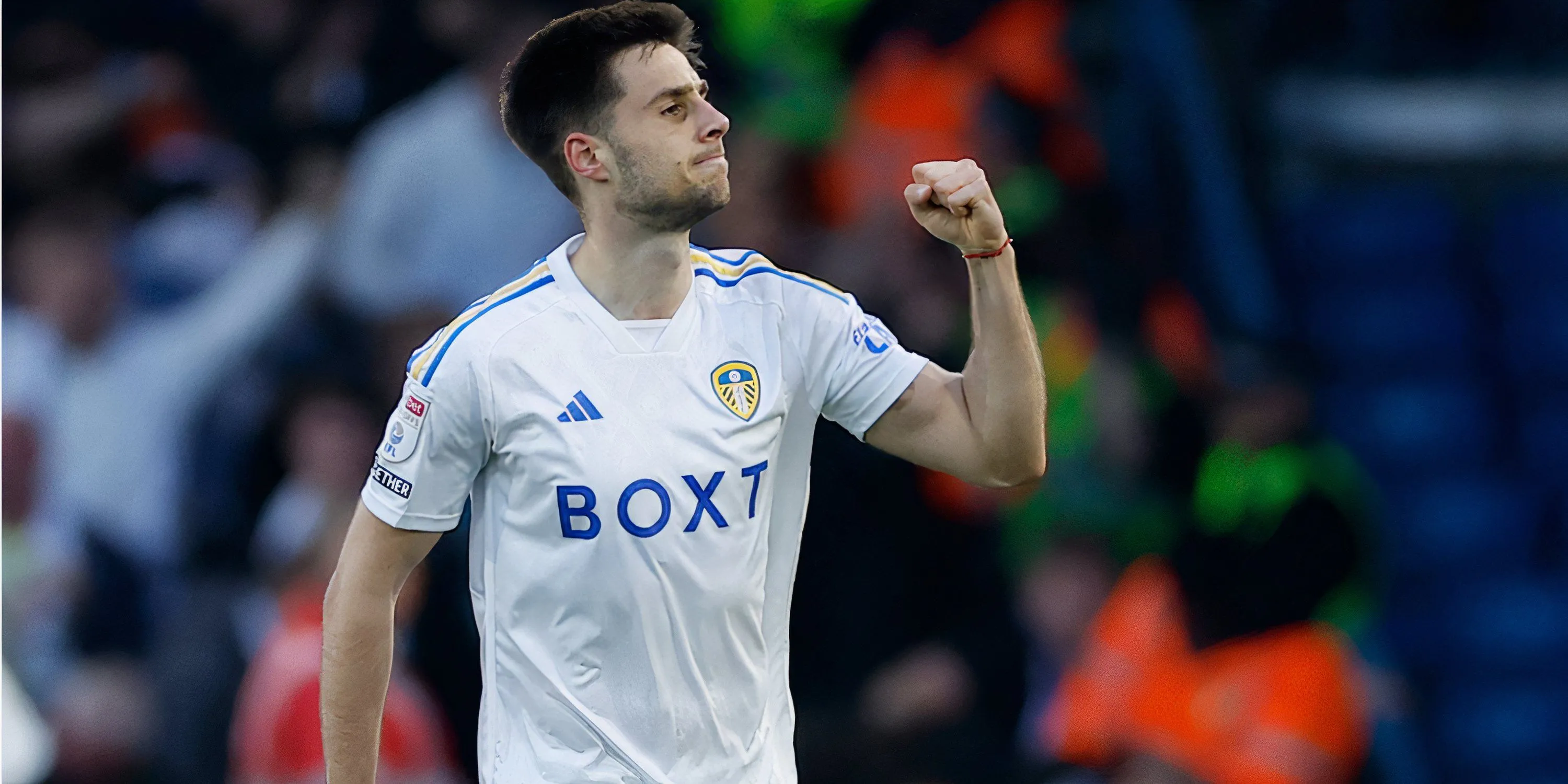 Ilia Gruev trong màu áo Leeds United