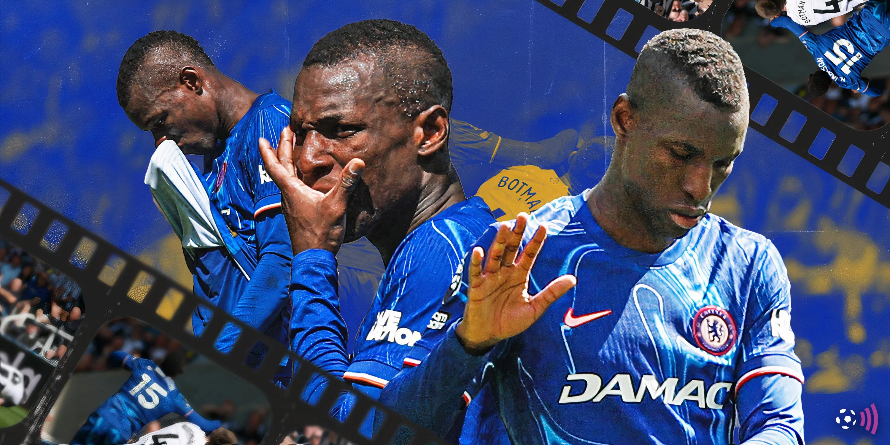 Nicolas Jackson thể hiện sự nỗ lực trong màu áo Chelsea