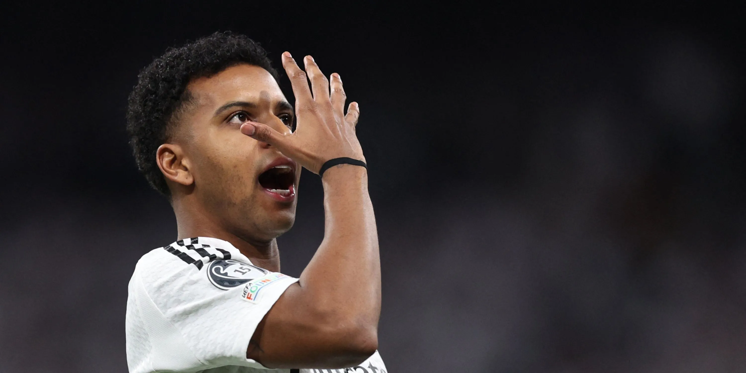 Rodrygo trong một trận đấu của Real Madrid