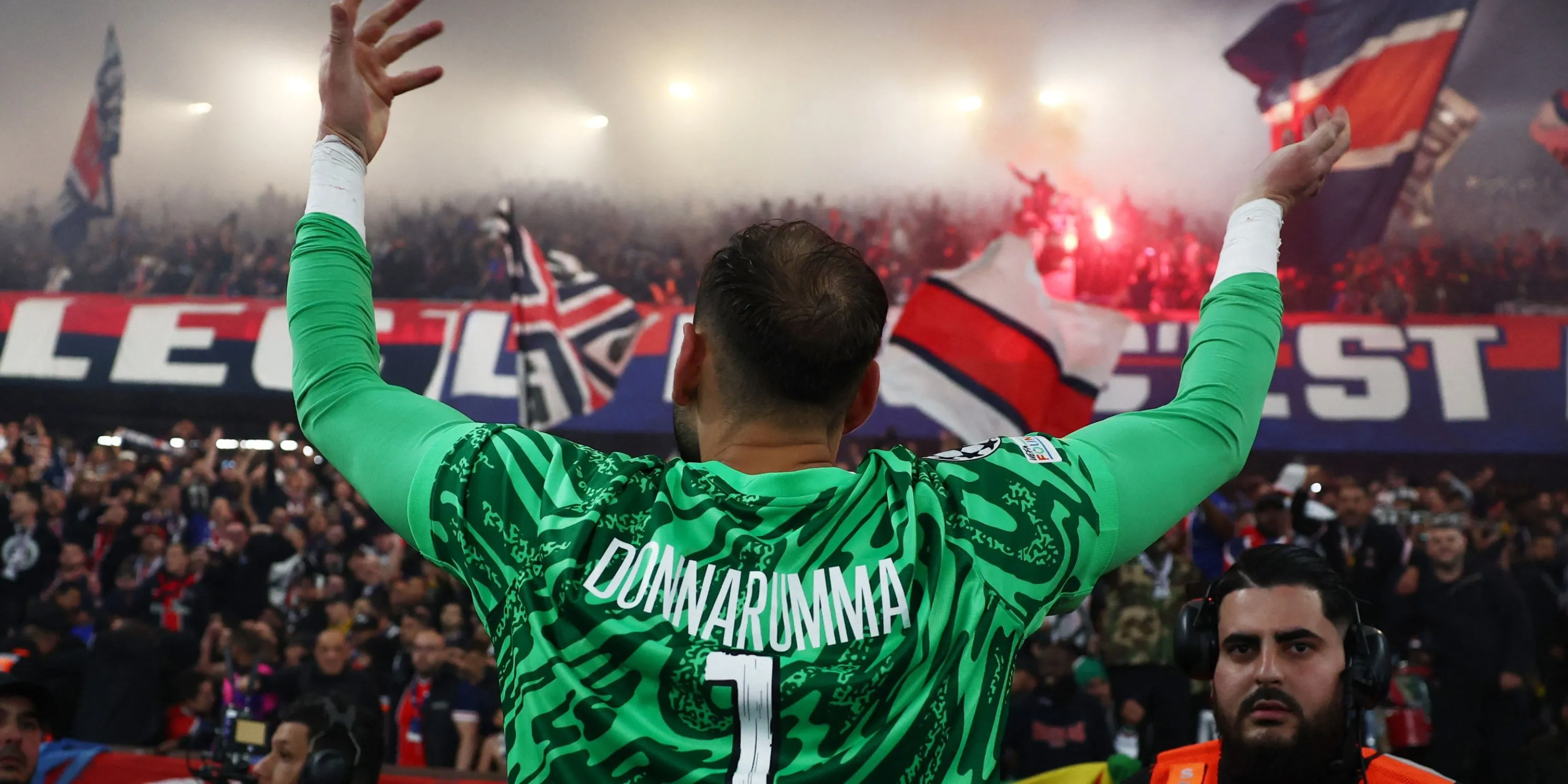 Thủ môn Gianluigi Donnarumma trong màu áo PSG