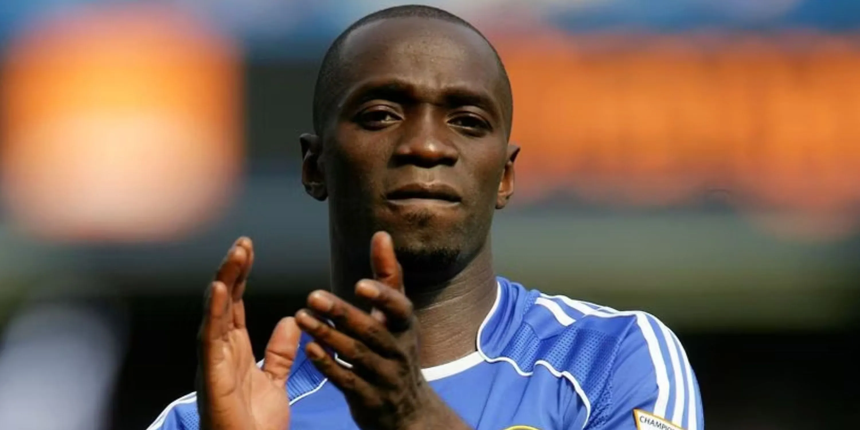 Tiền vệ phòng ngự Claude Makelele trong màu áo Chelsea