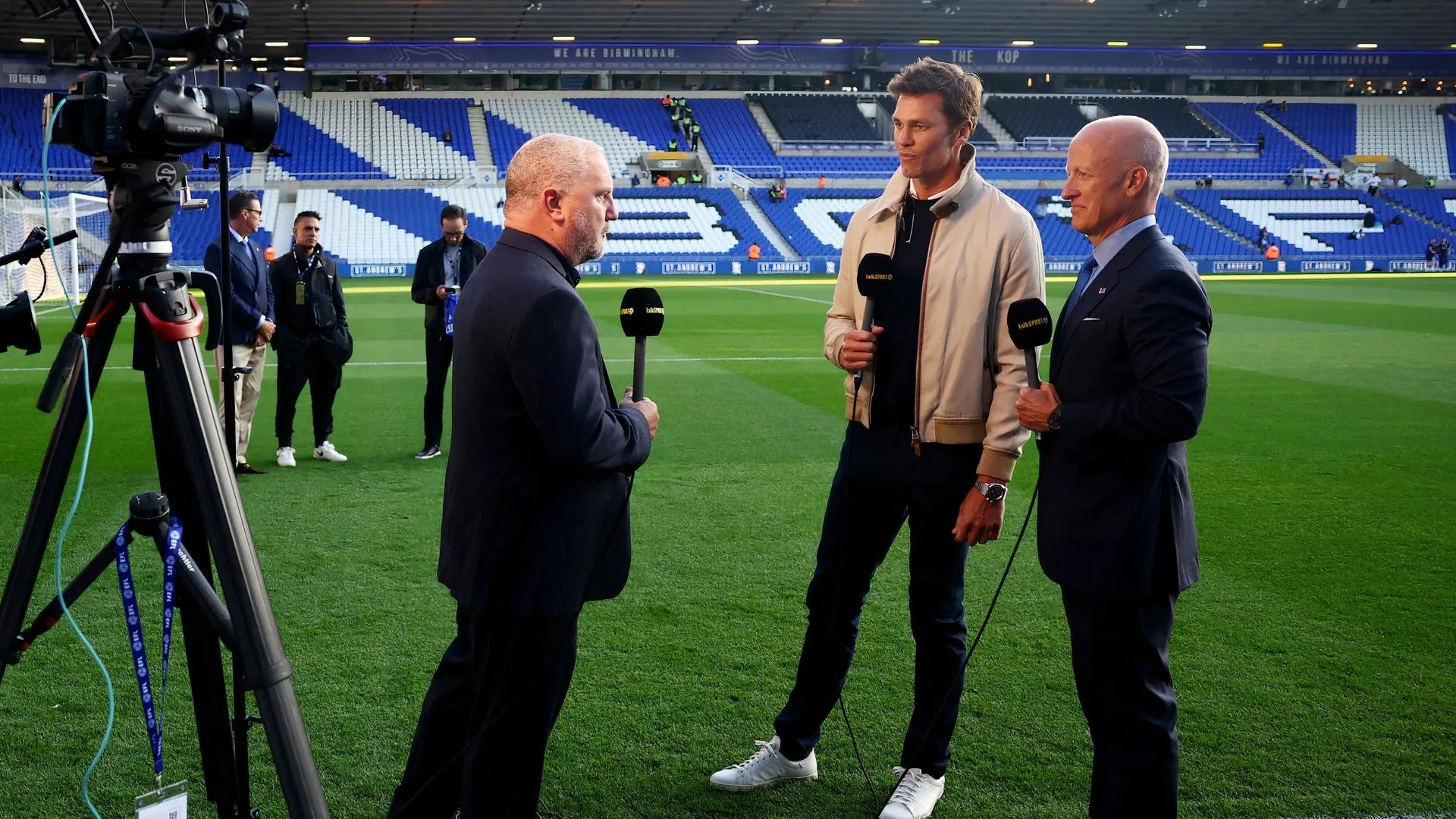 Tom Wagner và Tom Brady, những người đứng sau Birmingham City