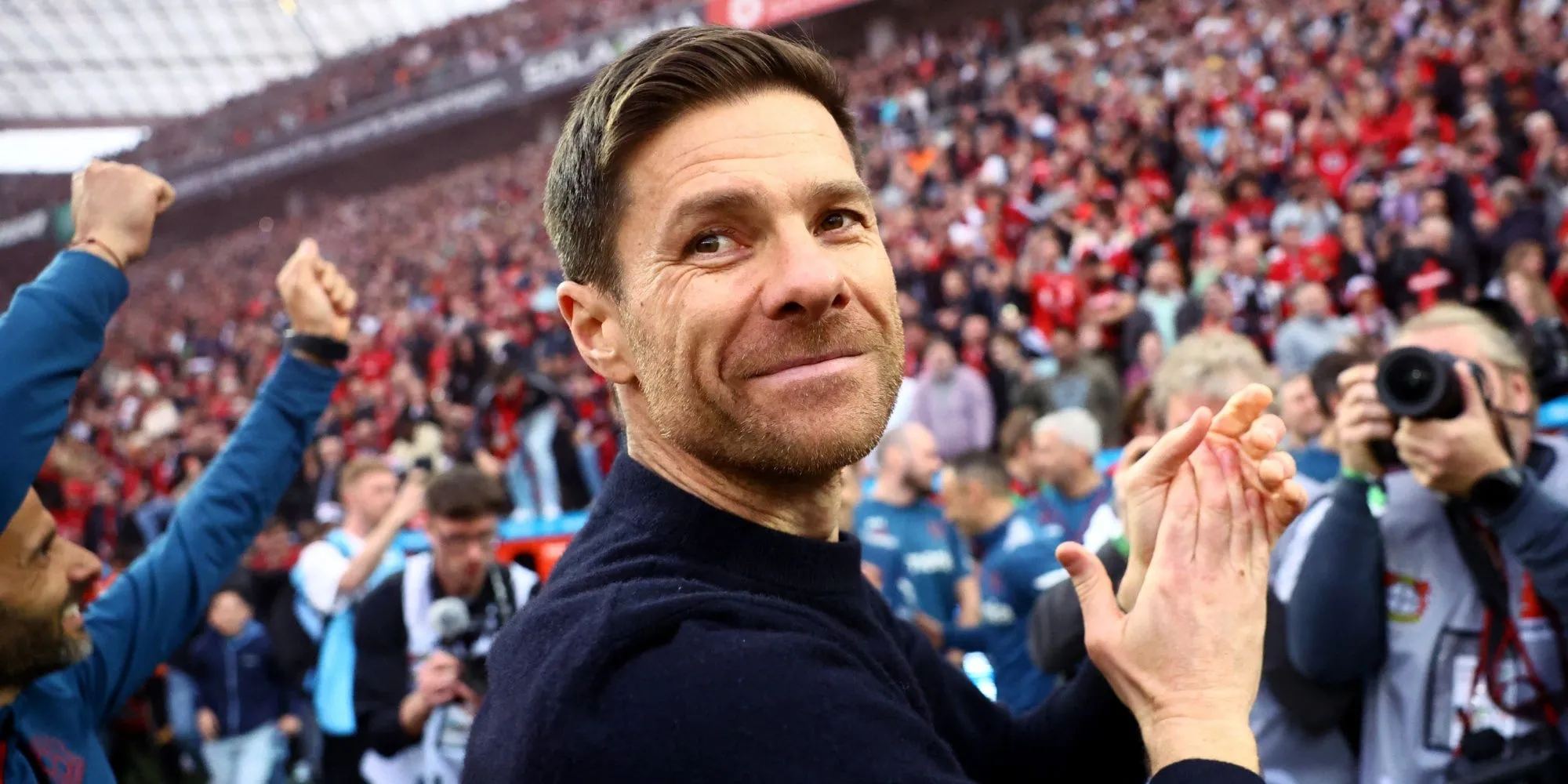 Huấn luyện viên Xabi Alonso, cựu tiền vệ Liverpool, được đồn đoán trở lại Anfield