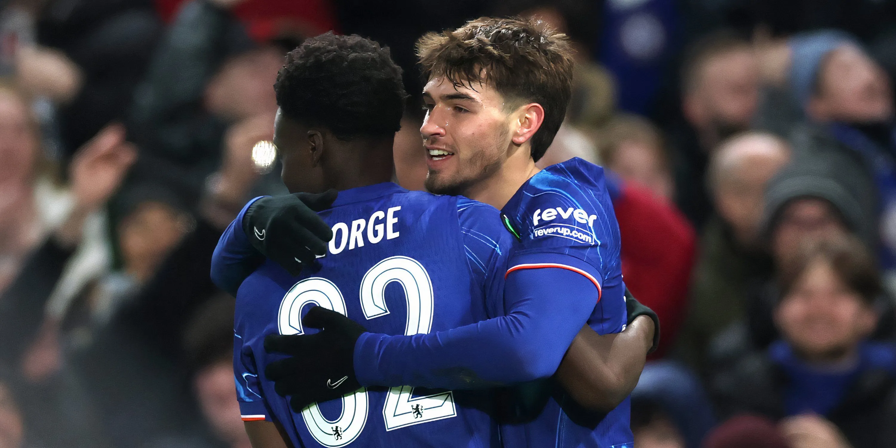 Tiền đạo trẻ Marc Guiu của Chelsea trong một trận đấu tại Premier League