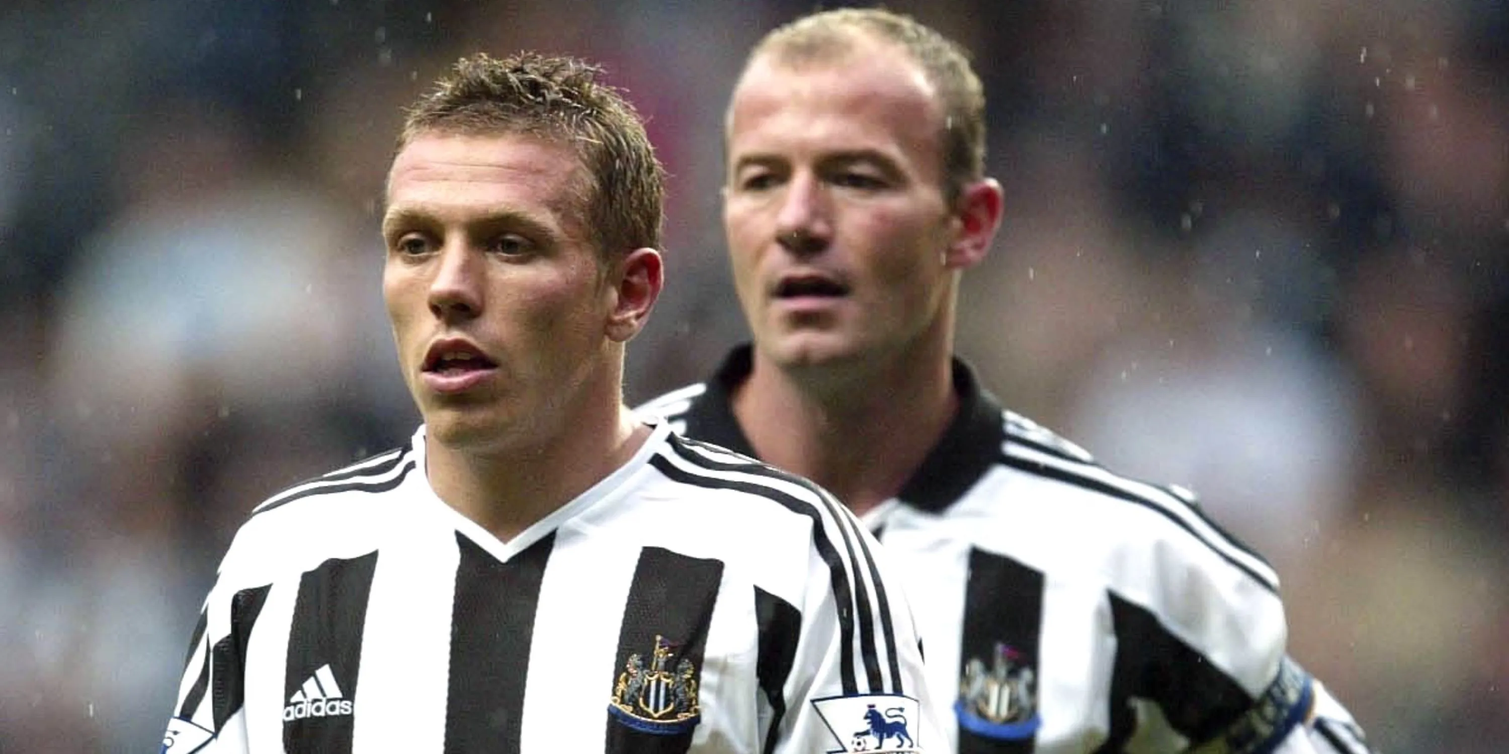 Craig Bellamy trong kỳ này tại Newcastle United cùng Alan Shearer