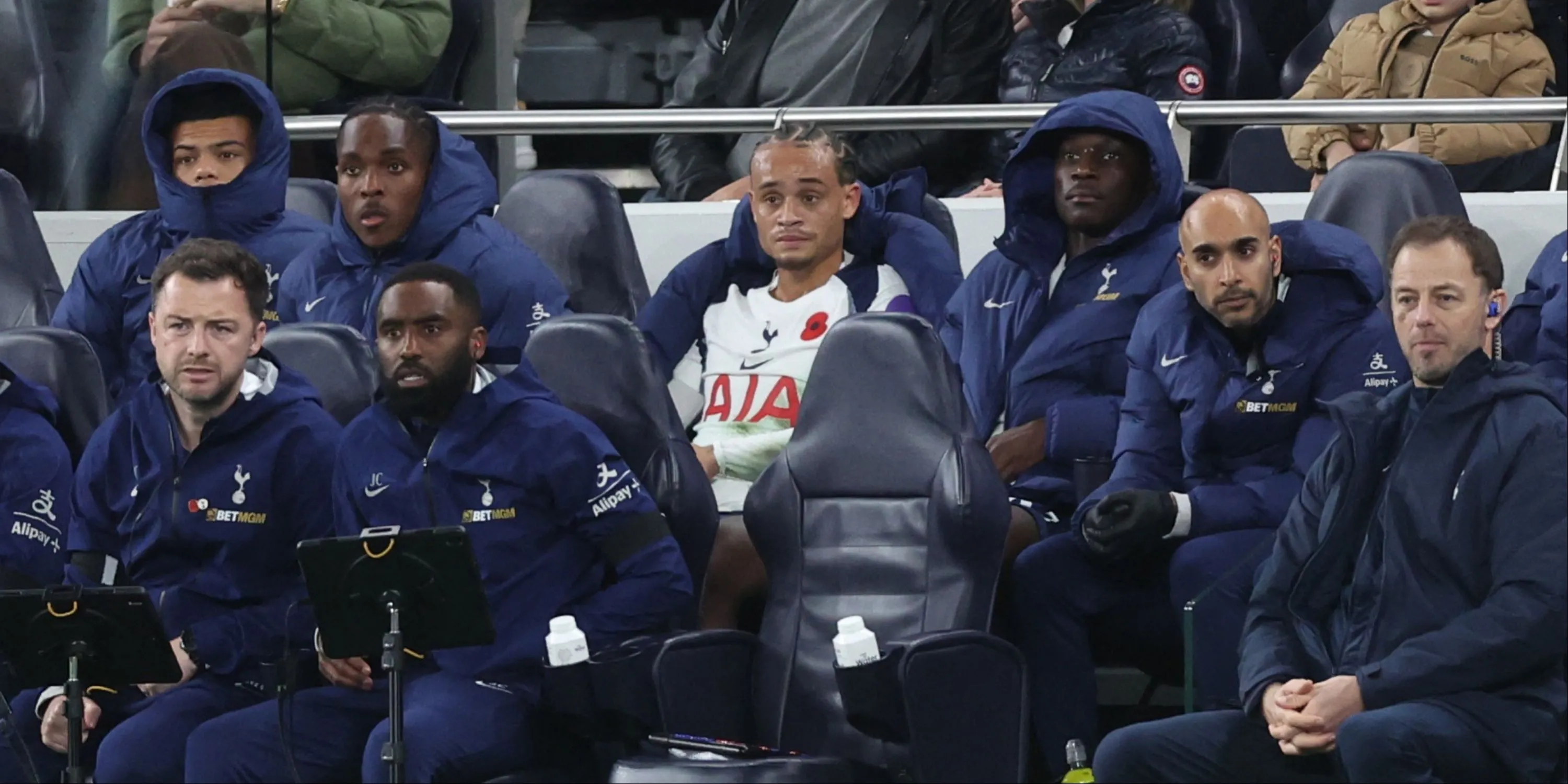 Xavi Simons trong màu áo Tottenham Hotspur